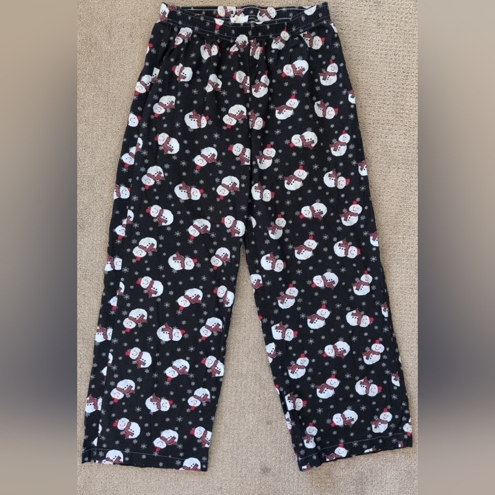 Charming Charlie Snowman Pajama Pants